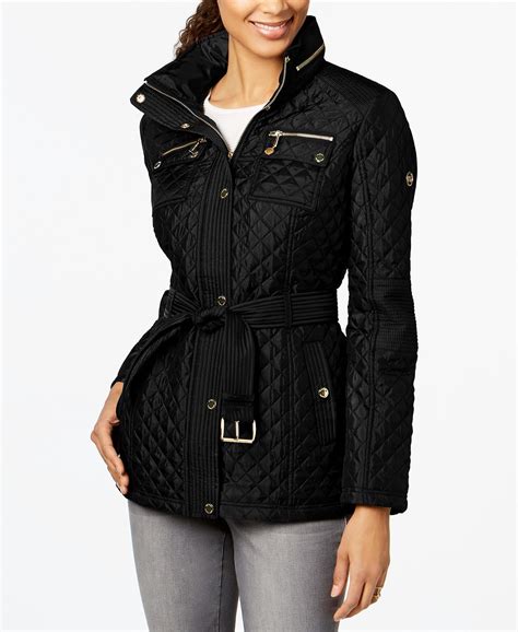 macy's michael kors women's coat|Michael Kors women's jacket.